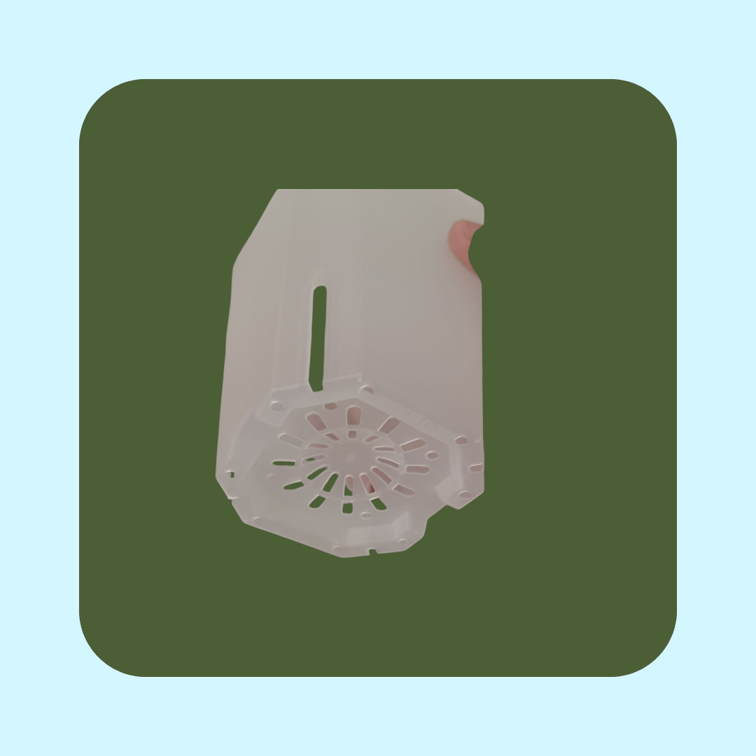 Transparent Kruka - 10x12 cm